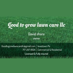 Good to grow lawn care llc