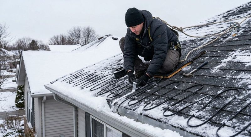 Heat Tape Installation in Oklahoma City, OK
