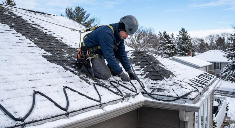Heat Tape Installation in Puyallup, WA