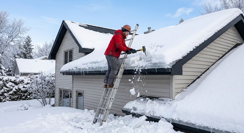 Ice Dam Removal in Tulsa, OK