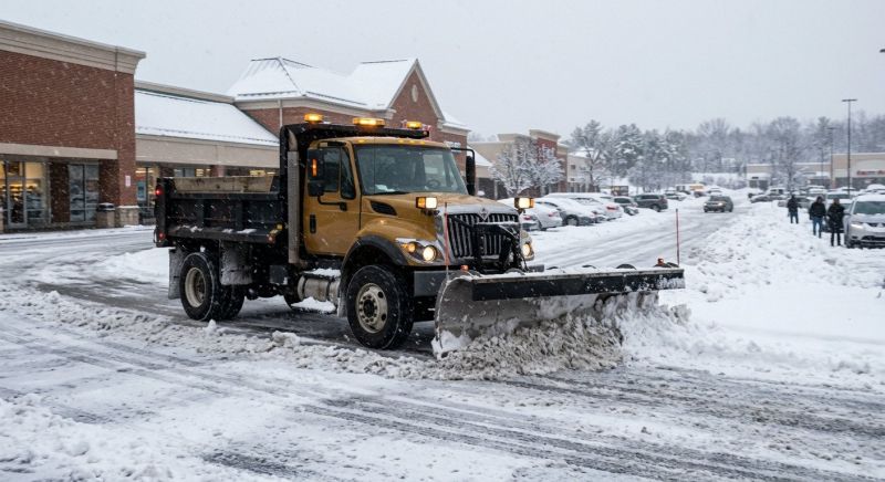 Parking Lot Snow Plowing in Long Island, NY