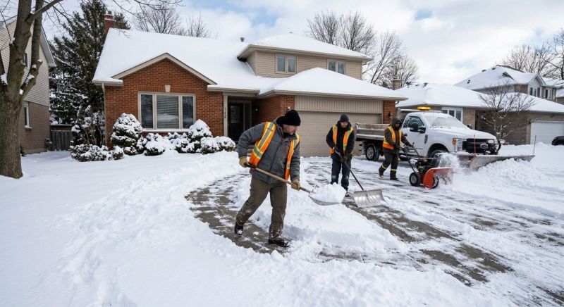 Residential Snow Plowing in Brooklyn, NY