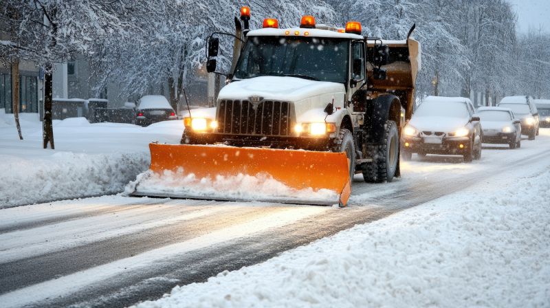 Road Snow Plowing in Brooklyn, NY