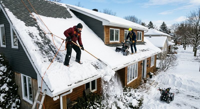 Roof Snow Removal in Brooklyn, NY