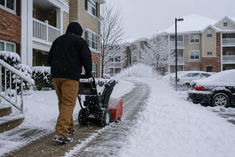 Apartment Snow Removal in New York, NY