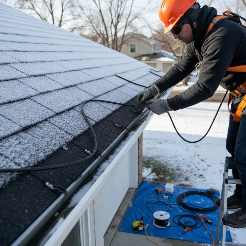 Heat Tape Installation in Tulsa, OK