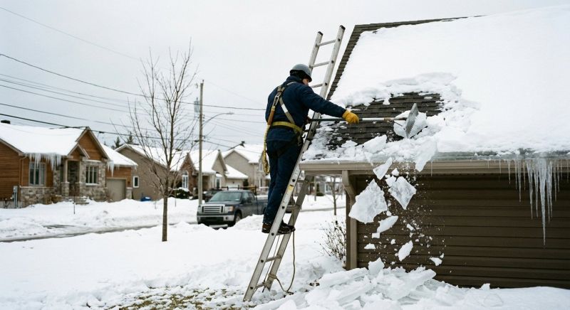Ice Dam Removal in Redmond, WA