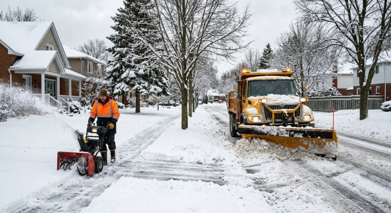 Residential Snow Plowing in New York, NY